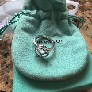 Tiffany & Co. Silver Atlas Ring